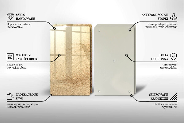 Deska do krojenia Plaża piasek wakacje