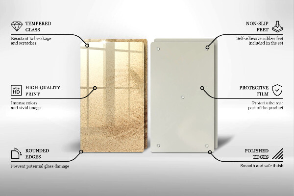 Deska do krojenia Plaża piasek wakacje