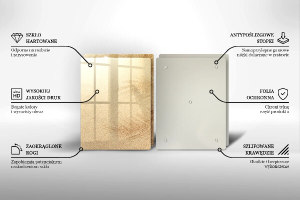 Deska do krojenia Plaża piasek wakacje