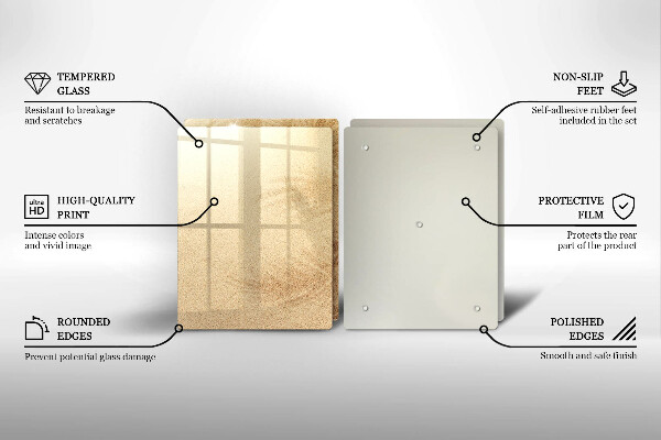 Deska do krojenia Plaża piasek wakacje