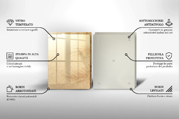 Deska do krojenia Plaża piasek wakacje