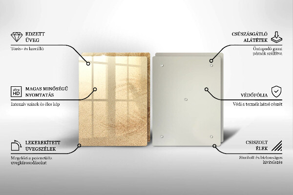 Deska do krojenia Plaża piasek wakacje