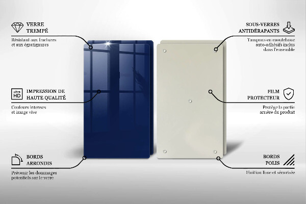 Deska do krojenia Kolor niebieski