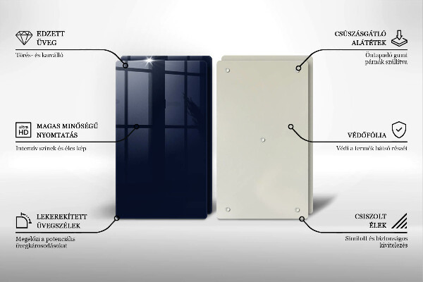 Deska do krojenia Kolor granatowy