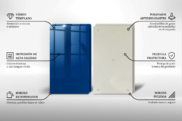 Deska do krojenia Kolor niebieski