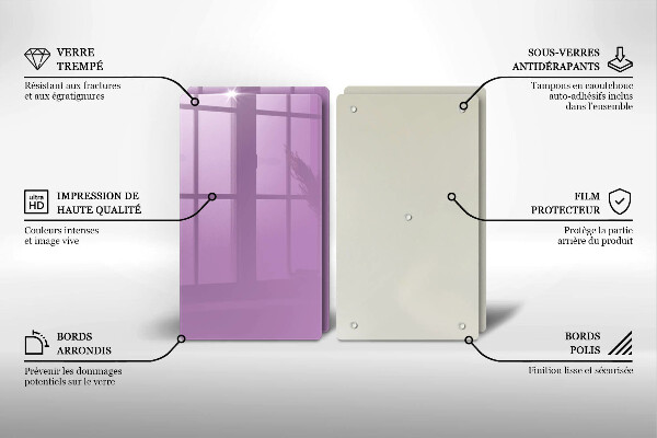 Deska do krojenia Kolor fioletowy