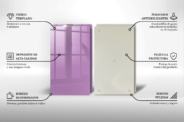 Deska do krojenia Kolor fioletowy