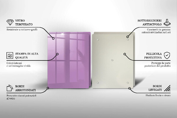 Deska do krojenia Kolor fioletowy