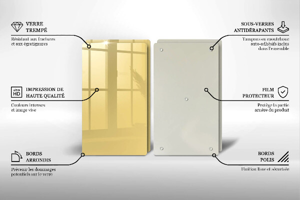 Deska do krojenia Kolor żółty