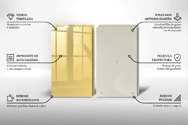 Deska do krojenia Kolor żółty