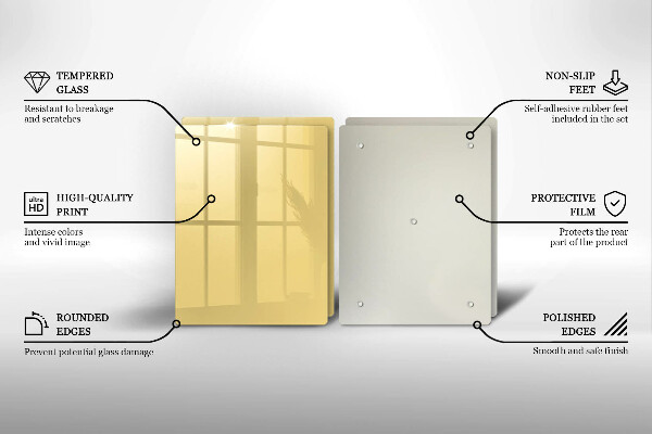 Deska do krojenia Kolor żółty