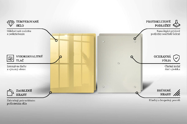 Deska do krojenia Kolor żółty