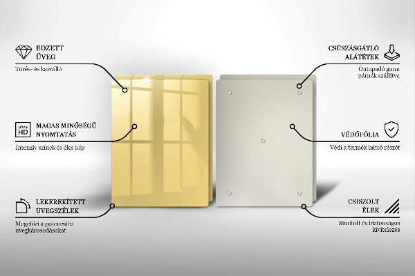 Deska do krojenia Kolor żółty
