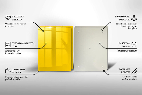 Deska do krojenia Kolor żółty