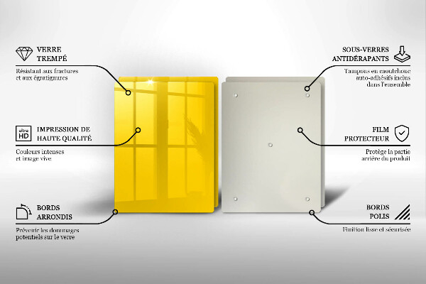 Deska do krojenia Kolor żółty