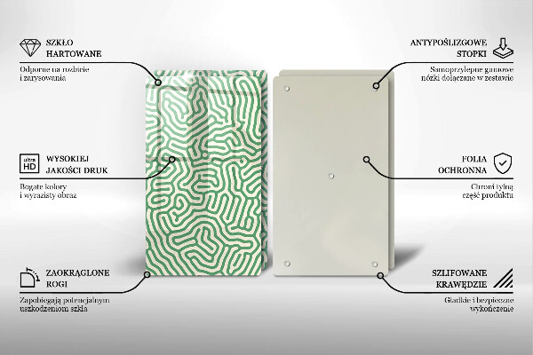 Deska do krojenia Abstrakcja linie