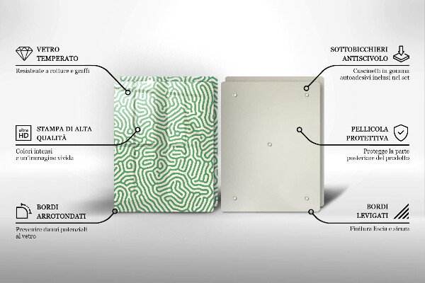 Deska do krojenia Abstrakcja linie