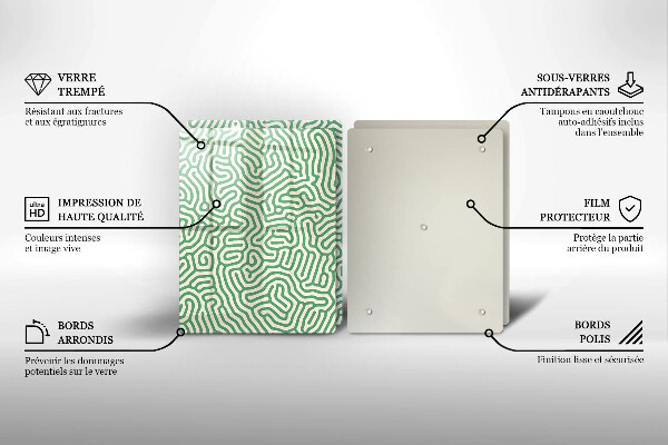 Deska do krojenia Abstrakcja linie