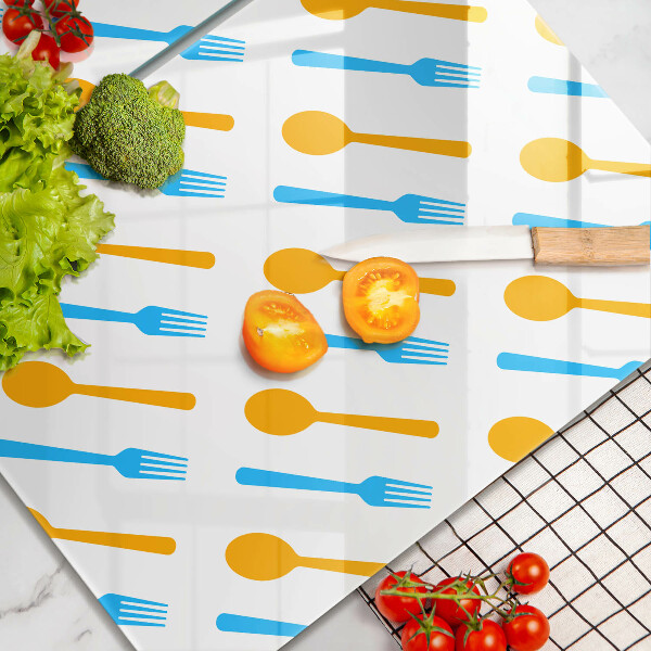 Deska do krojenia Widelce i łyżki