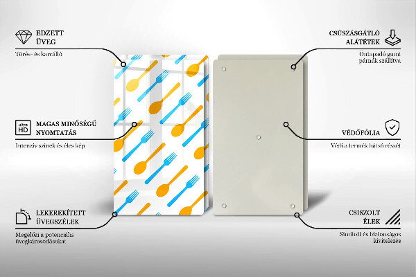 Deska do krojenia Widelce i łyżki