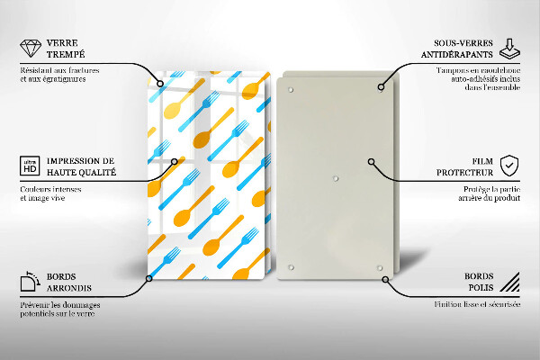 Deska do krojenia Widelce i łyżki