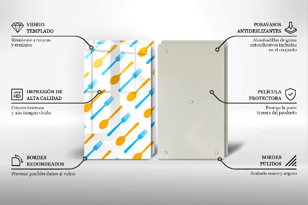 Deska do krojenia Widelce i łyżki