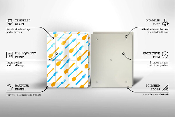 Deska do krojenia Widelce i łyżki