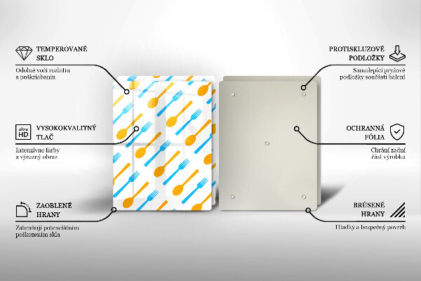 Deska do krojenia Widelce i łyżki