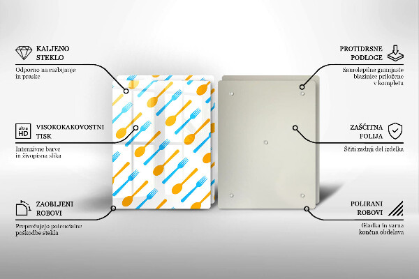 Deska do krojenia Widelce i łyżki