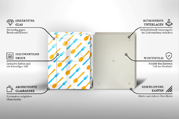 Deska do krojenia Widelce i łyżki