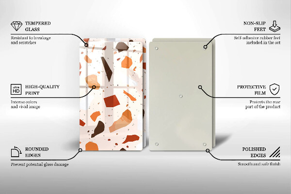 Deska do krojenia Dekoracyjny gres kamień