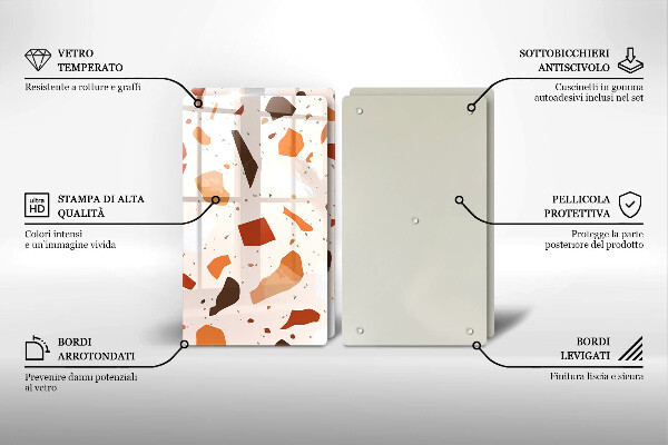 Deska do krojenia Dekoracyjny gres kamień