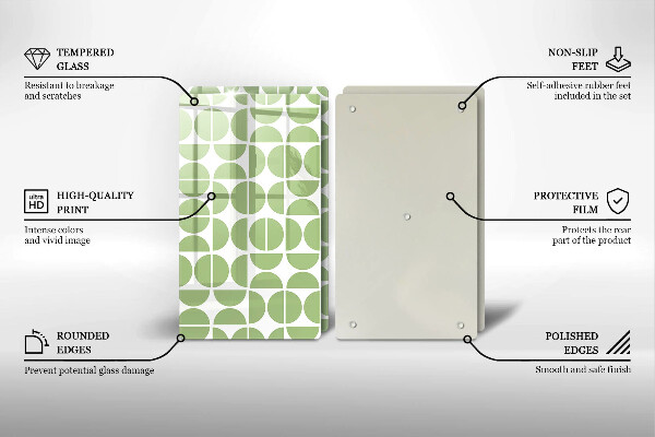 Deska do krojenia Wzór boho kształty