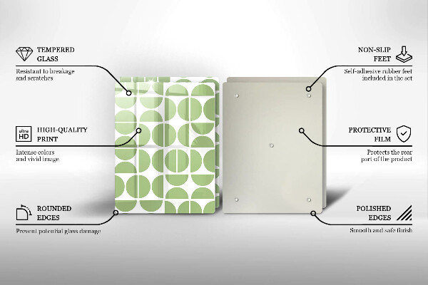 Deska do krojenia Wzór boho kształty