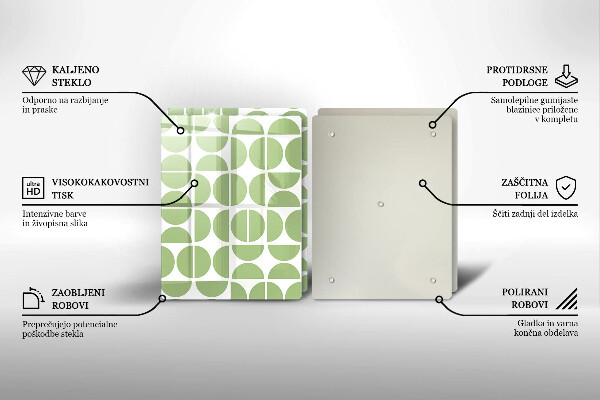 Deska do krojenia Wzór boho kształty