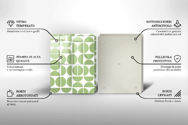 Deska do krojenia Wzór boho kształty