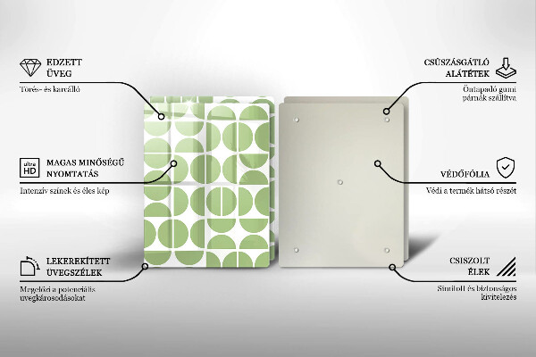 Deska do krojenia Wzór boho kształty