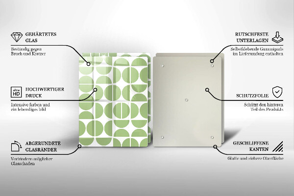 Deska do krojenia Wzór boho kształty