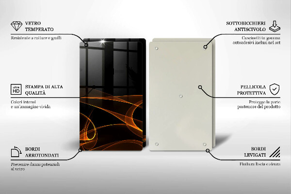 Deska do krojenia Abstrakcyjne linie