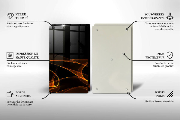 Deska do krojenia Abstrakcyjne linie