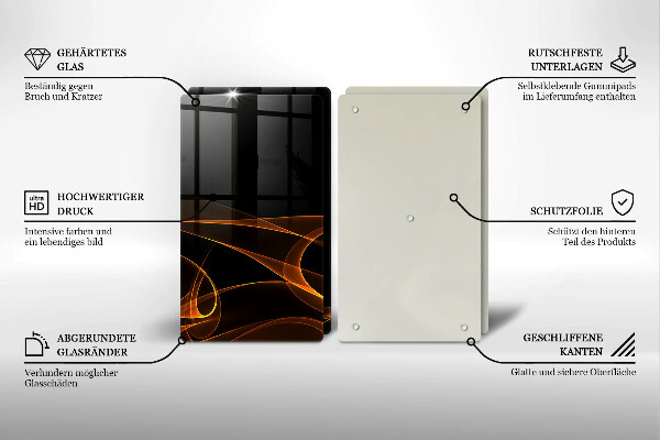 Deska do krojenia Abstrakcyjne linie