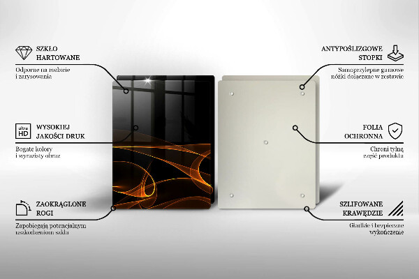 Deska do krojenia Abstrakcyjne linie