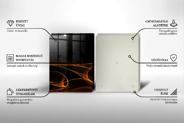 Deska do krojenia Abstrakcyjne linie