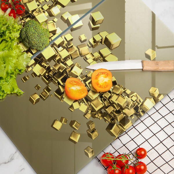 Deska do krojenia Abstrakcja geometria 3D