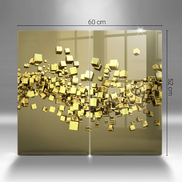 Deska do krojenia Abstrakcja geometria 3D