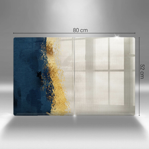 Deska do krojenia Abstrakcja złoto