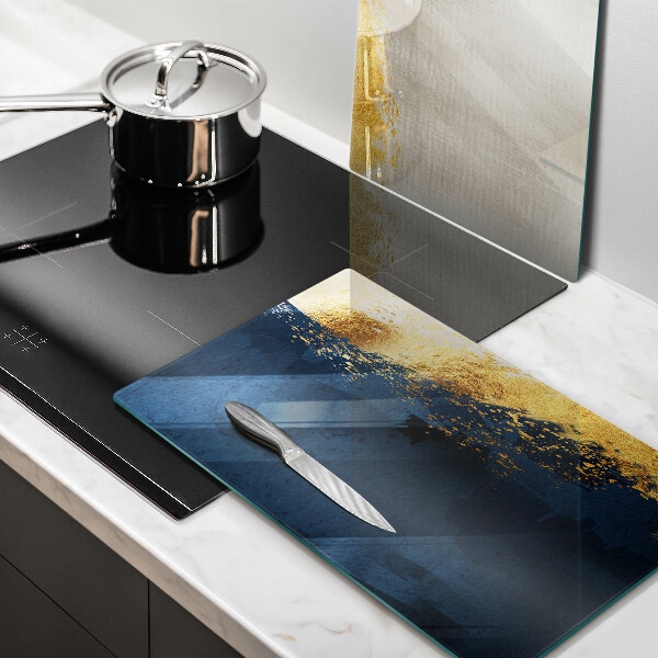 Deska do krojenia Abstrakcja złoto