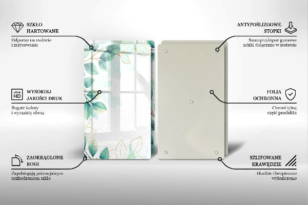 Deska do krojenia Malowane liście