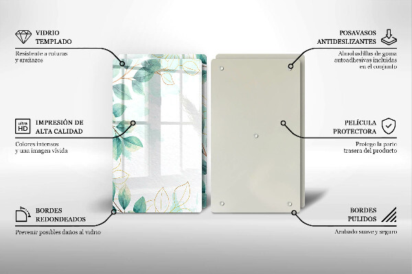 Deska do krojenia Malowane liście