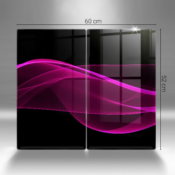 Deska do krojenia Różowa abstrakcja